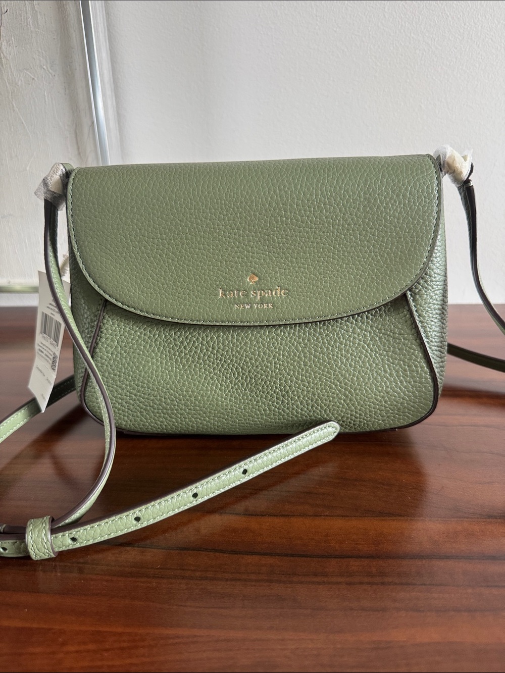 Kate Spade Cedar Green Monica Small Crossbody Bag NWT $259
